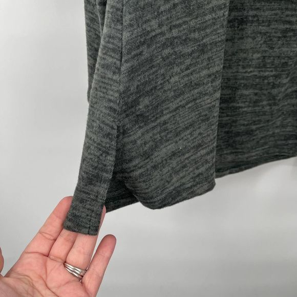 Forgotten Grace Gray Space‎ Dye Long Sleeve Lightweight Sweatshirt Size XS - Picture 6 of 8